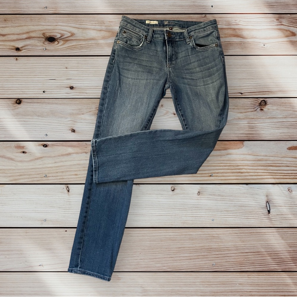 KUT FROM THE KLOTH Women’s Mid-Rise Bootcut Catherine Boyfriend Jeans